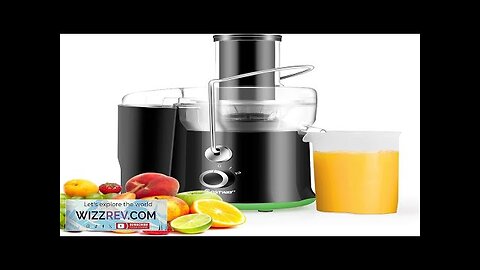 COSTWAY Juicer Machine Centrifugal Juicer with 3-Inch Wide Mouth BPA-Free Stainless Steel Review