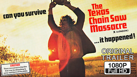 🍿 The Texas Chain Saw Massacre - (1974) ORIGINAL TRAILER - 1080p 🍿