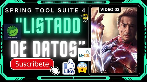 Listado De Datos Con Spring Tool Suite 4 y Mysql