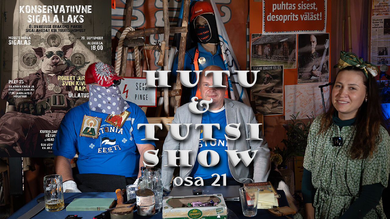 Hutu & Tutsi Show. Osa 21. Avalik salvestus Mooste mõisa sigalas.