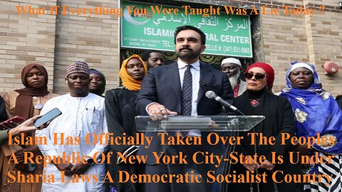 Islam Has Officially Taken Over The People's Republic Of New York City-State Is Under Sharia Laws