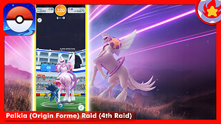 Palkia (Origin Forme) Raid (4th Raid) | Pokemon GO