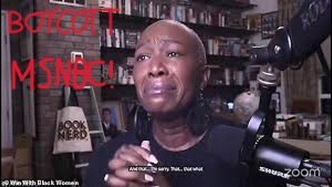 Joyless Reid DEMANDS MSNBC Boycott!