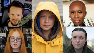 Ryan Kinel FMK: Greta Tunberg, Bella Ramsey, Cynthia Erivo