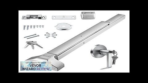 VEVOR Door Push Bar Panic Exit Device 31” Stainless Steel Commercial Emergency Review