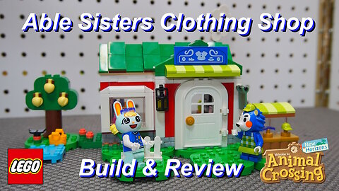 Lego Animal Crossing Able Sisters Clothing Shop (Build & Review)