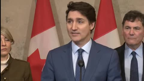 Trump says Justin Trudeau and his friends broke the trade deal by allowing bio drugs ( Fentanyl ) to pour in to Canada and make its way to the USA from China killing both Canadians and people in the USA. This is in Trudeaus own words.