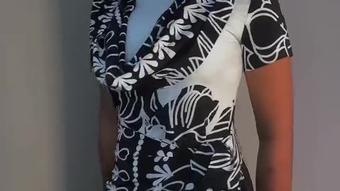 Beautiful Curvy Big Ass dress like a queen.