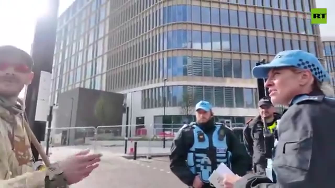 “ Apparently an Englishman can't carry an English flag, in England”