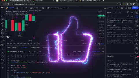 100% Automatic Trading with TradingView and Binance