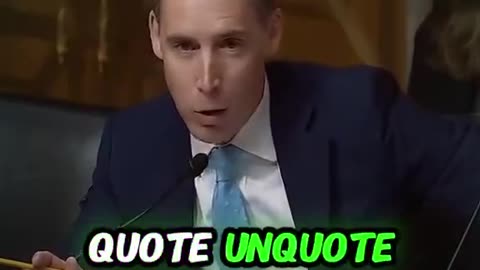 Josh Hawley Calls Out NIH Advisor on their Plan to INTENTIONALLY Discredit Covid Origins