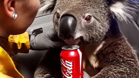 Brave Rescue: Firefighters Save Koala from Burning Forest!