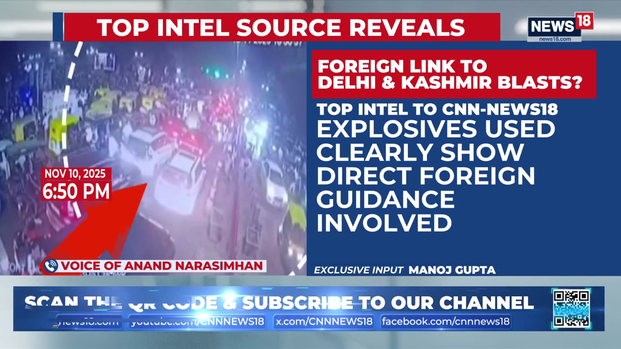 Red Fort, Nowgam: Explosives Point To Foreign Guidance, Say Intel Sources | Exclusive | News18