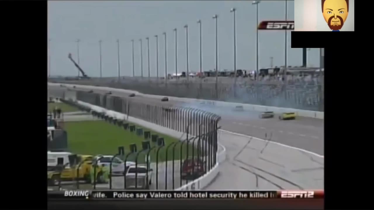 NASCAR Teammate Crashes 4 (REACTION)