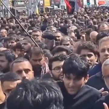 This is Manchester. This is what an Islamic invasion looks like.