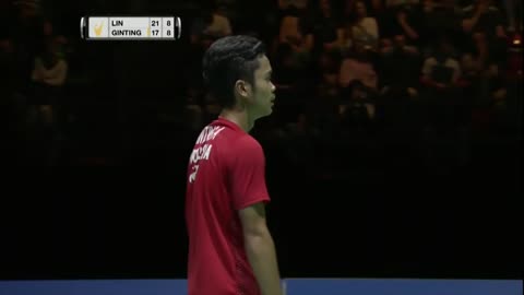 Yonex Swiss Open 2017 | Badminton SF M5-MS | Lin Dan vs Anthony Sinisuka Ginting