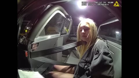 Entitled Friend Pulls Up to Investigation, Meets No Nonsense Cop, and Gets Herself Arrested for DUI