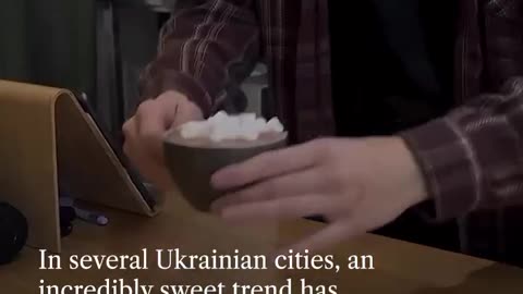🍂🇷🇺 Ukraine Russia War | Kids 'Pay' for Drinks with Leaves in Ukraine | RCF
