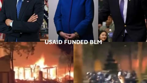 BLM was funded by USAID. BLM was supported by Politicians.