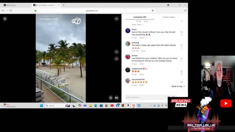 hurricane melissa starts to hit Jamacia