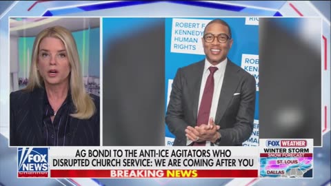 Bondi: Don Lemon is an online agitator, We'll go after you. I don't care if I'm a failed CNN