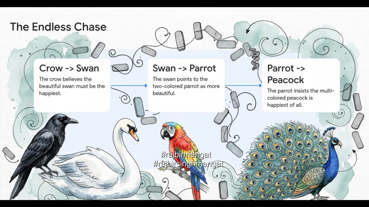 Crow's Quest for Happiness