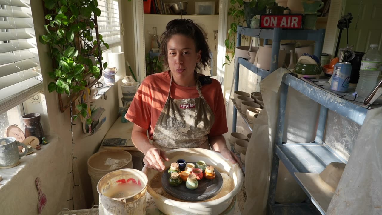 Throwing a Mini Jar on a Pottery Wheel - Swan City Ceramics