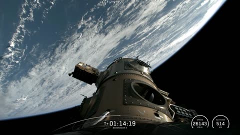 SpaceX Launches Bandwagon-4 Mission