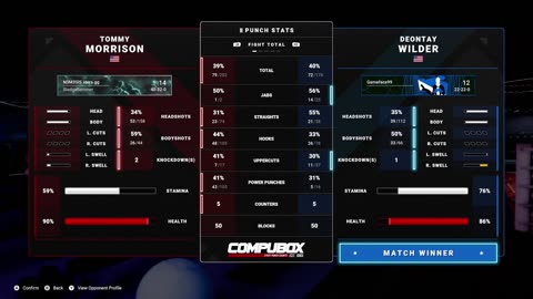 TOMMY MORRISON RAGE QUIT PLAYER | UNDISPUTED BOXING GAME