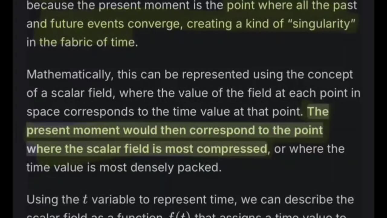 TIME IS AN ILLUSION