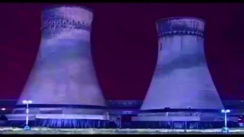 Tinsley Blackburn Meadows Power Station Cooling Towers Implosion