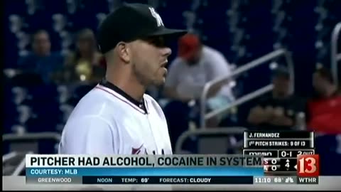 October 29, 2016 - Toxicology Report on Marlins Pitcher Jose Fernandez