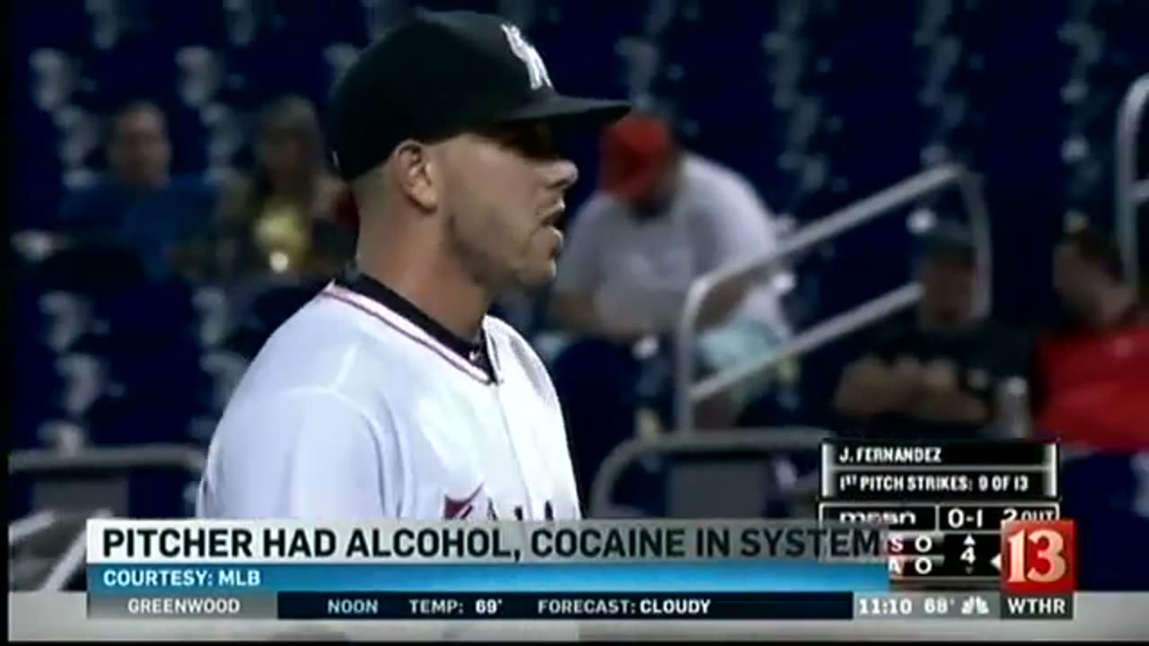 October 29, 2016 - Toxicology Report on Marlins Pitcher Jose Fernandez