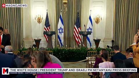 🇺🇸|🇮🇱 President Donald Trump Welcomes Israeli PM Benjamin Netanyahu at The White House [LIVE]