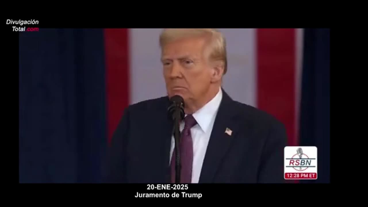 Discurso Inaugural de Trump (20/1/2025)