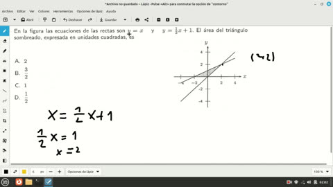 pregunta de matematicas examen de admision