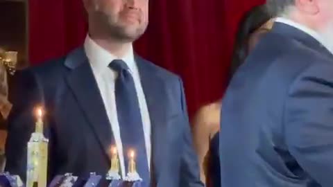 Hanukkah at JD Vance’s place