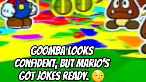 Mario vs Goomba! Who’s getting sliced for pizza? 🍕⚔️🔥 . www.youtube.com/@Romano_TV