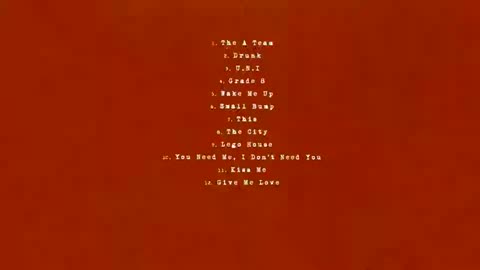 ED SHEERAN - + (Plus