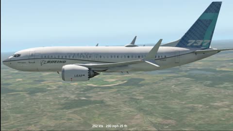 ZIBO Boeing 737-700 MAX on Xplane 11 under Ubuntu 24 over TEXAS still in 2025