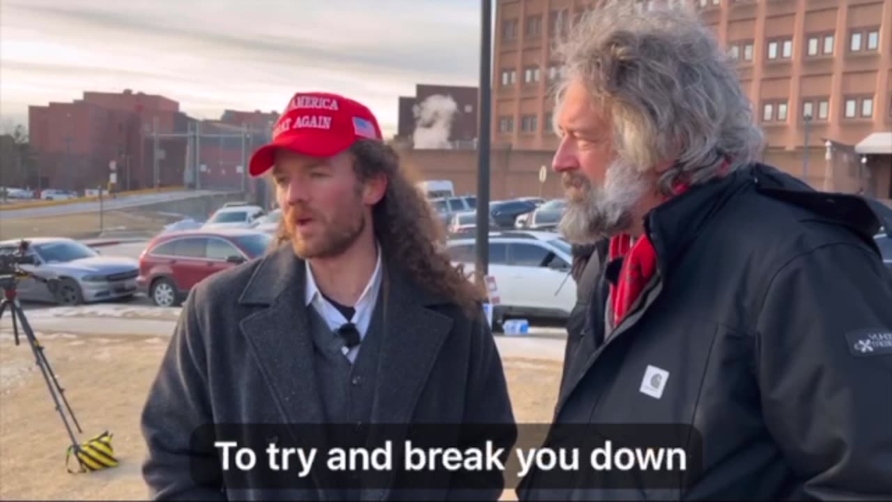 First Known INTERVIEW Of A January 6, 2021 Protester, One of Many Ordered Released By Trump On Day 1