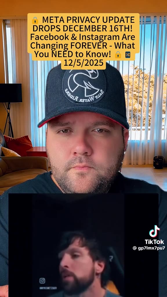 Breaking-META PRIVACY UPDATE DROPS DECEMBER 16TH! Facebook & Instagram Are Changing FOREVER…What You NEED to Know!