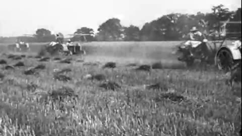 Dedication of Corners... - Dedication of Cornerstone of Henry Ford Museum Tractor-Drawn - fc-fc-2344