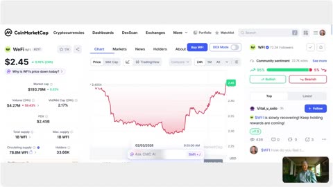 WeFi World's 1st Decentralized World Bank Business Mining Results