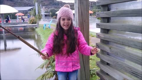 Prawn fishing Taupo
