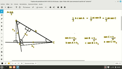 Proof of the Law of Sines