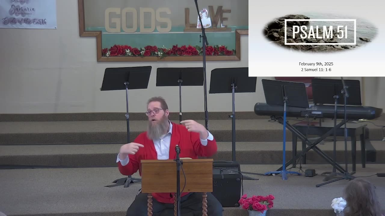 Sunday Sermon at Moose Creek Baptist Church, North Pole, AK, 2/9/2025