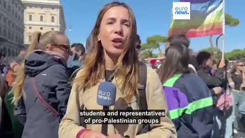 Italy paralysed by nationwide strike in solidarity with intercepted Gaza aid flotilla