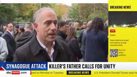Father of Jihad al Shamie calls for unity one week on from Manchester synagogue attack
