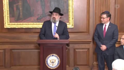 Speaker Johnson and Minority Leader Hakeem Jeffries participate in the U.S.